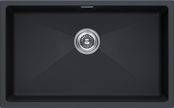 Кухонная мойка Paulmark LUMI 74UNI LU74-AN 74х46 цвет антрацит